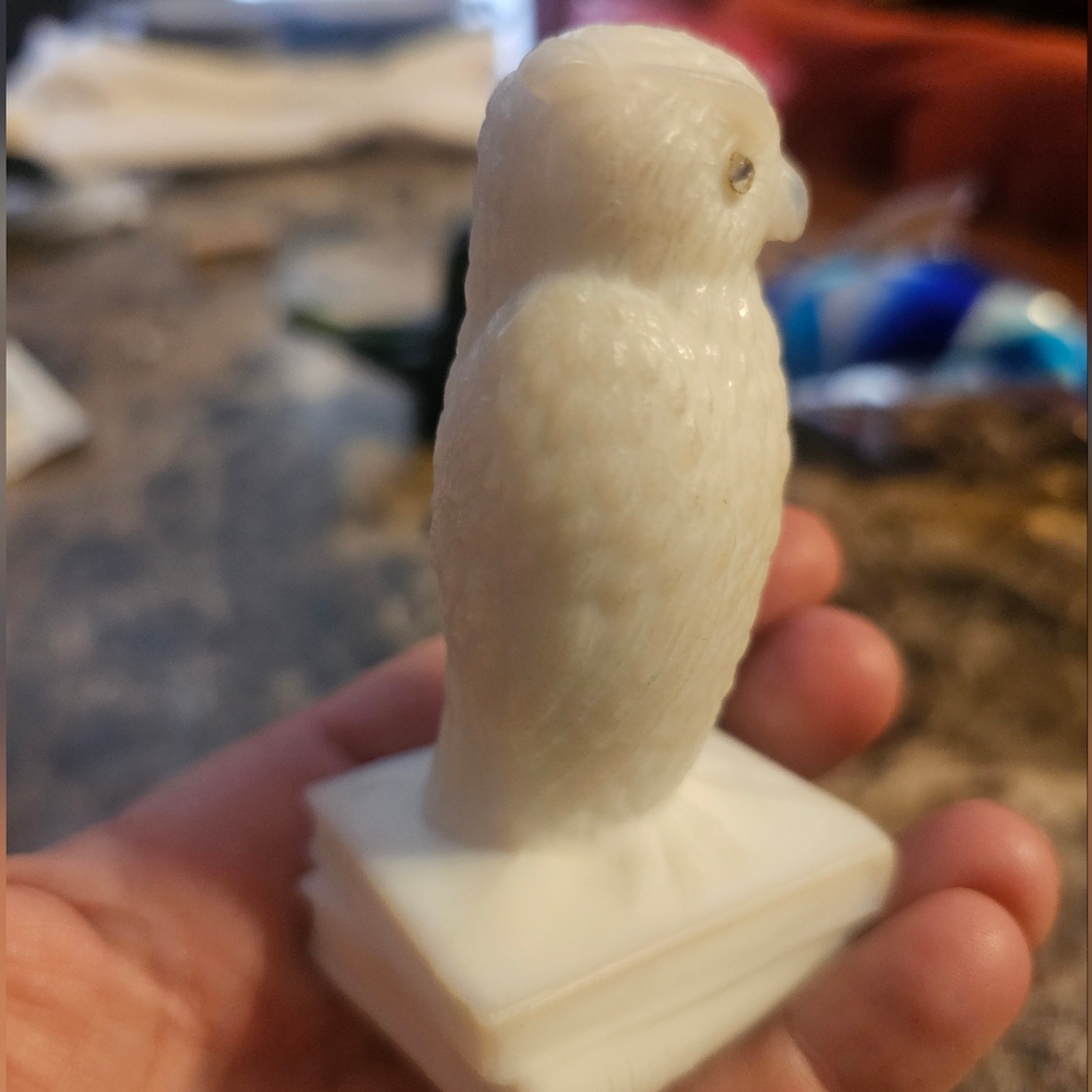 Westmoreland Milk Glass Owl Figurine - Picture 2 of 5